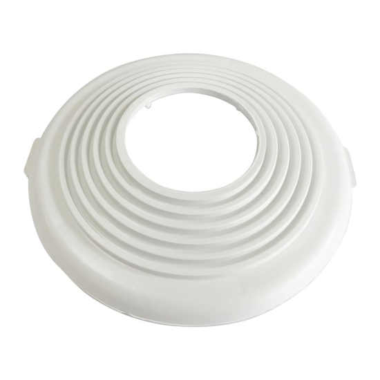 Закладная под светильник для натяжного потолка Ø55-105 мм цвет белый