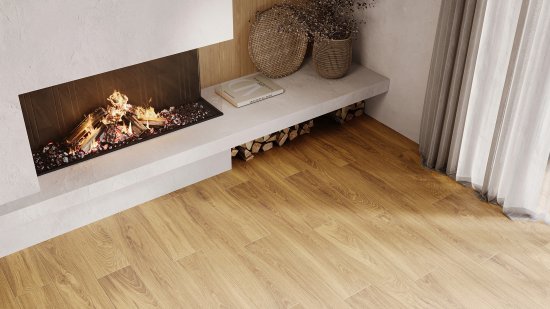 Керамогранит Vitra Alice 20x120 см 1.44 м² матовый цвет ореховый