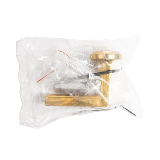 Крючок Г-образный Arrival 15x64 мм сталь цвет золотой