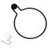 Держатель для полотенец Swensa Dots SWR-7268-05 кольцо цвет черный