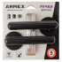 Дверные ручки Armex H-40150-A без запирания цвет черный