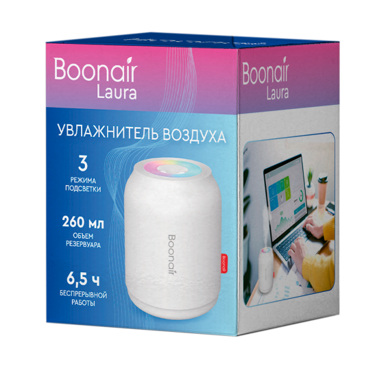 Увлажнитель воздуха Boonair Laura цвет белый
