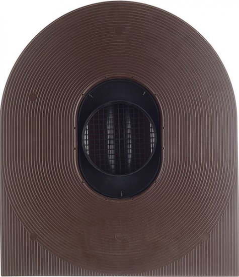 Аэратор Поливент КТВ-вентиль для гибкой черепицы коричневый RAL 8017