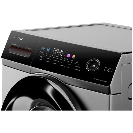 Стиральная машина Haier HW70-BP12269S серебристая