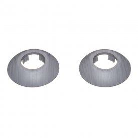 Обвод для труб ПВХ декоративный 28 мм аустер (2 шт.)