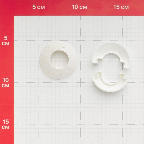 Обвод для труб ПВХ декоративный Salag Lima 23 мм клен патина (2 шт.)