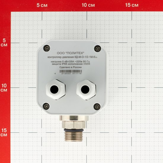 Контроллер давления ПолиТех 1/2 стандартный с плавным пуском 220 В