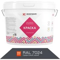 Фасадная резиновая краска ECOROOM Е-Кр -3582/7024