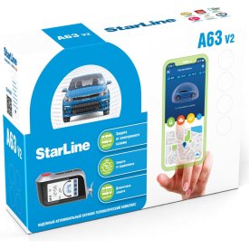 Охранно-телематичекий комплекс StarLine A63 v2