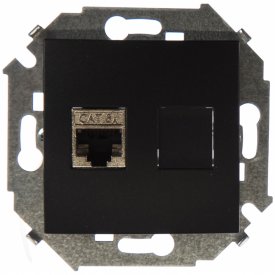 Компьютерная розетка Simon 1591563-038
