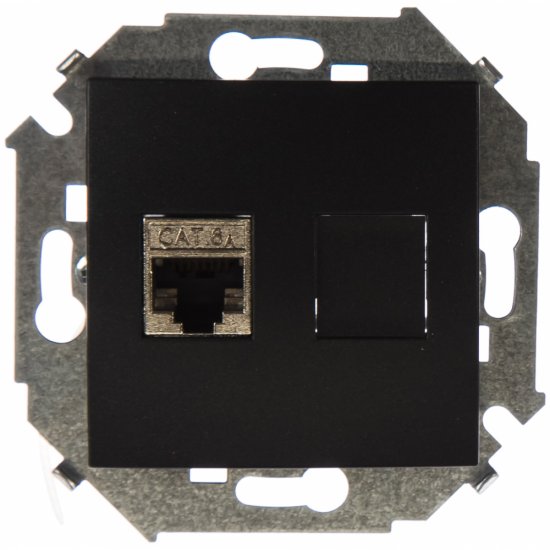 Компьютерная розетка Simon 1591563-038