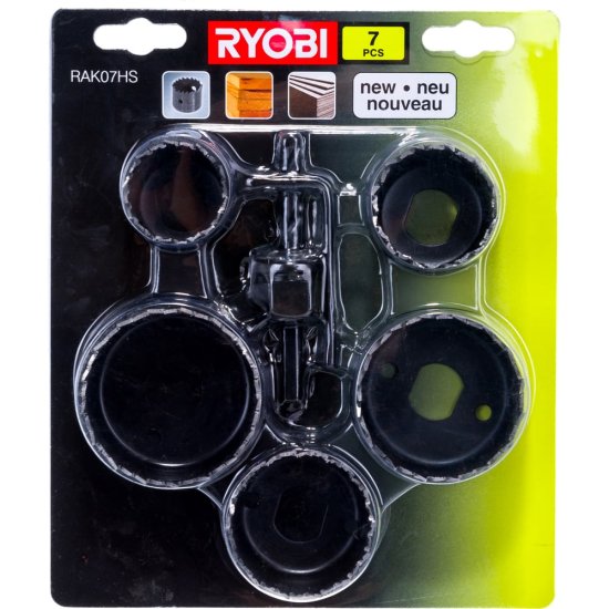 Набор пильных коронок Ryobi RAK07HS