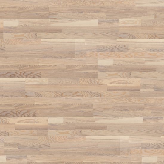 Паркетная доска Polarwood ASH ясень фанк белый матовый 1,678 кв.м 14 мм трехполосная