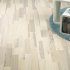 Паркетная доска Polarwood ASH ясень фанк белый матовый 1,678 кв.м 14 мм трехполосная