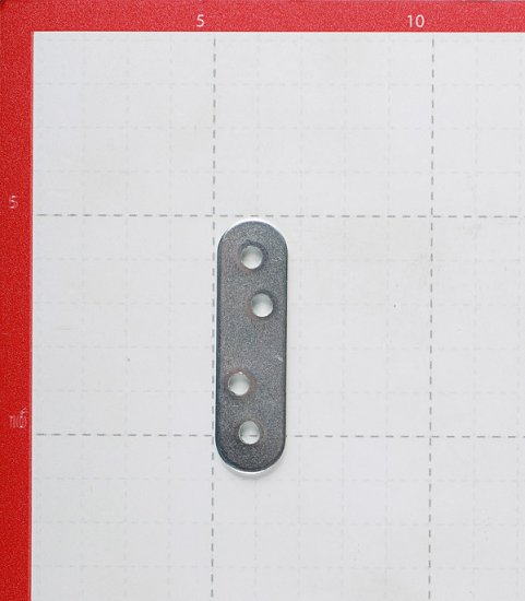Пластина крепежная оцинкованная 60х16х1.7 мм (6 шт.)