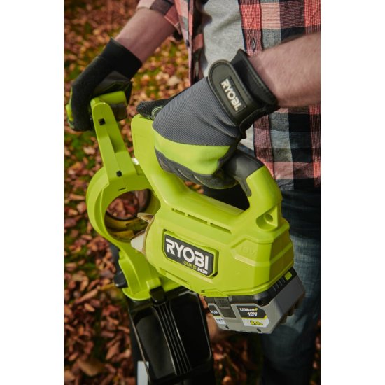 Бесщеточный садовый пылесос-воздуходувка Ryobi ONE+ 18В RY18BVXA-150