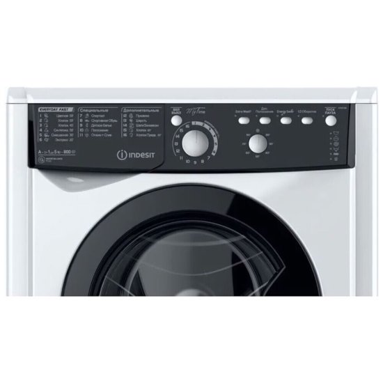 Стиральная машина Indesit EWSB 5085 BK CIS белая