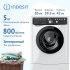 Стиральная машина Indesit EWSB 5085 BK CIS белая