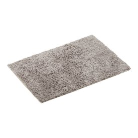 Коврик для ванной серый 100х60 см Fora Fluffy (FOR-COTTON-FLF-60-100SL)