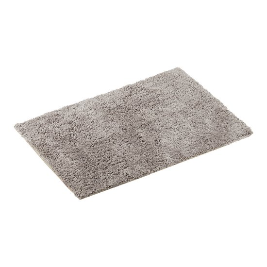 Коврик для ванной серый 100х60 см Fora Fluffy (FOR-COTTON-FLF-60-100SL)