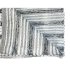 Коврик для ванной бело-серый 80х50 см Fora Soft Cotton (FOR-SC50-80STR)