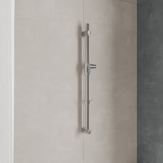 Штанга для душа Milardo Ideal Spa 700 мм без мыльницы металл хром (ILS70C0M17)