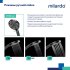Душевой комплект Milardo Ideal Spa с лейкой со стойкой с мыльницей черный (ILS3B70M16)