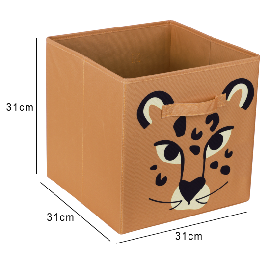 Короб-органайзер Лео 31x31x31 см полиэстер разноцветный