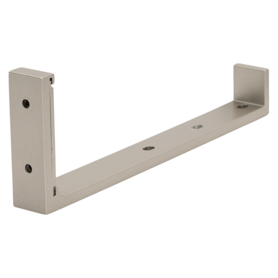 Держатель Orbis Квадро для второй штанги алюминий цвет сатин 18 см
