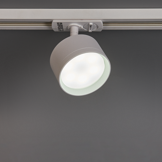 Трековый светильник спот Arte Lamp Intercrus однофазный цвет белый