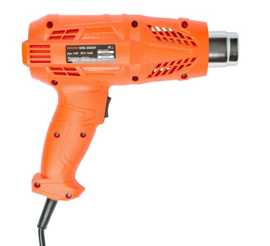 Фен технический сетевой Спец БПВ-2000П, 2000 Вт