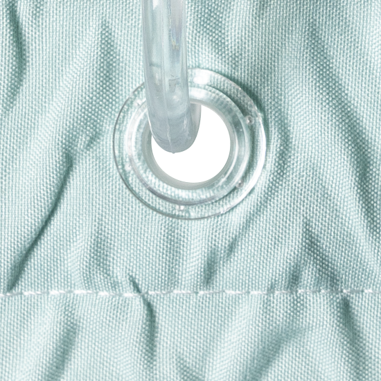 Штора для ванной Swensa Istra 180x180 см полиэстер цвет бирюзовый