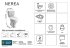 Унитаз-компакт Nerea двойной смыв
