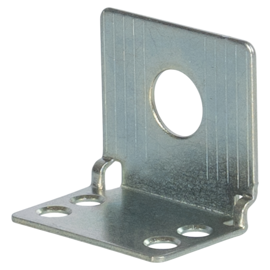 Навес мебельный 45x50 мм сталь/пластик цвет белый 2 шт.