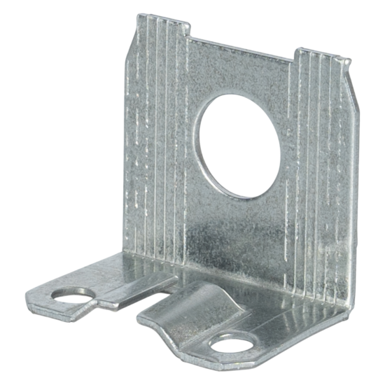 Навес мебельный 45x34x50 мм сталь/пластик цвет бежевый 2 шт.