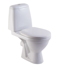 Унитаз-компакт Rosa Сенатор двойной смыв цвет белый