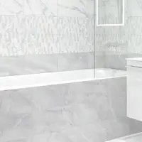Плитка настенная KREAFORTA Mersey Onyx 20x40 см 1.2 м² матовый цвет серый