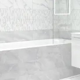 Плитка настенная KREAFORTA Mersey Onyx 20x40 см 1.2 м² матовый цвет серый
