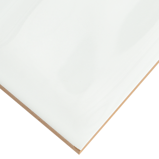 Плитка настенная Керамин Модена 7 40x6.4 см 0.87 м² глянцевая цвет белый