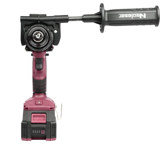 Дрель-шуруповерт аккумуляторная ударная бесщеточная Neolaser NCDB-170, 20 В Li-ion 2x4 Ач