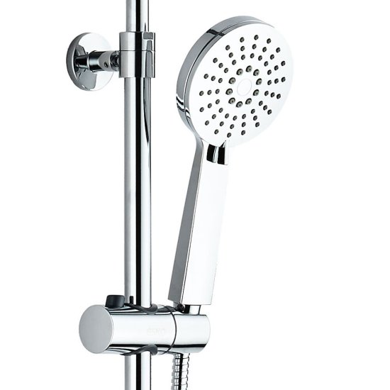 Душевой комплект Corsa Deco NX с верхним душем с лейкой хром (SSNX300S)