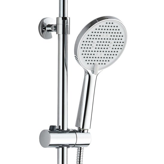 Душевой комплект Corsa Deco AX с верхним душем с лейкой хром (SSAX250S)