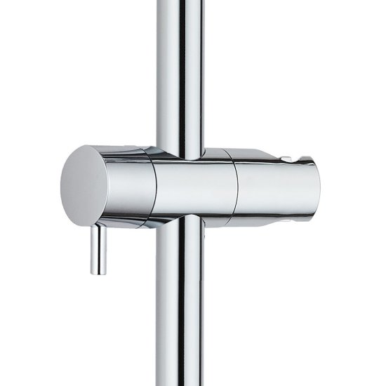 Штанга для душа Corsa Deco CX 700 мм с мыльницей нержавеющая сталь хром (SRCX700S)