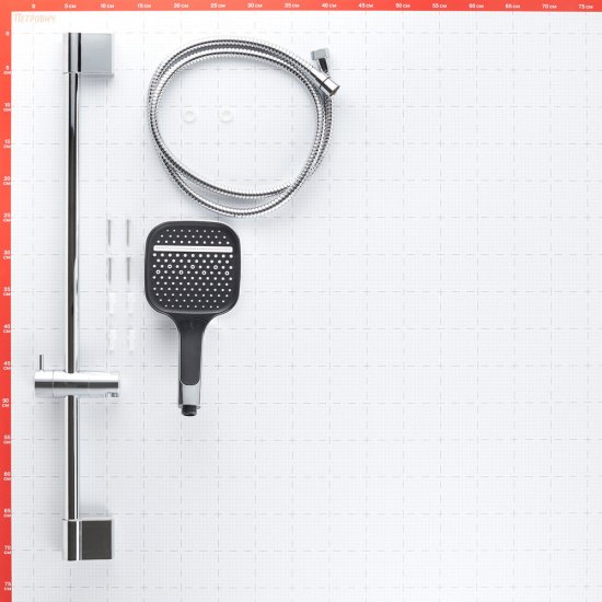 Душевой комплект Corsa Deco CX со шлангом со стойкой хром (SSETCX130Q)