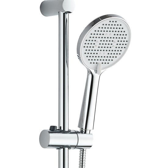 Душевой комплект Corsa Deco AX со шлангом со стойкой хром (SSETAX120S)