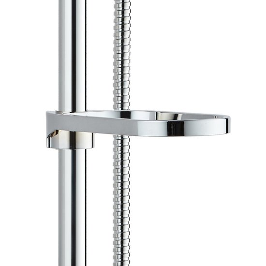 Душевой комплект Corsa Deco AX со шлангом со стойкой хром (SSETAX120S)