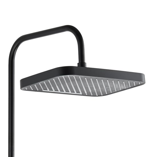 Душевой комплект Corsa Deco CX с верхним душем с лейкой черный (SSCX330QB)