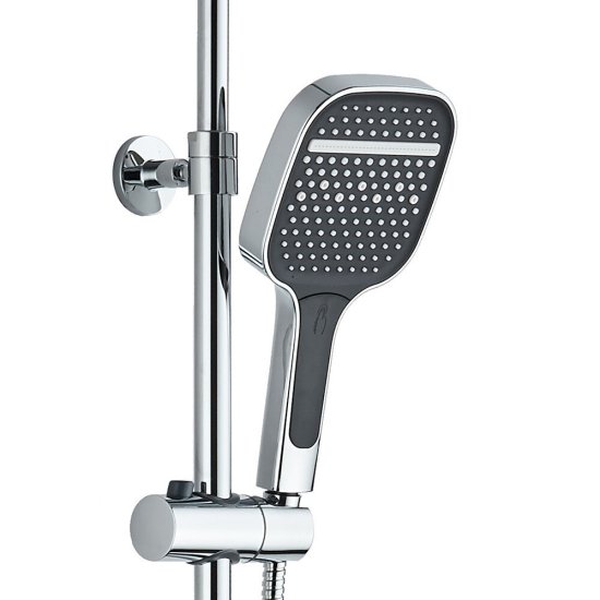 Душевой комплект Corsa Deco CX с верхним душем с лейкой хром (SSСX330Q)