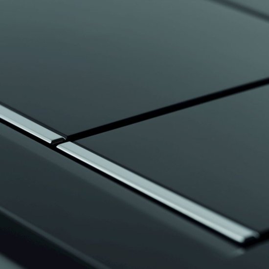 Клавиша смыва для инсталляций Geberit Sigma 30 черная/хром глянцевый (115.883.KM.1)