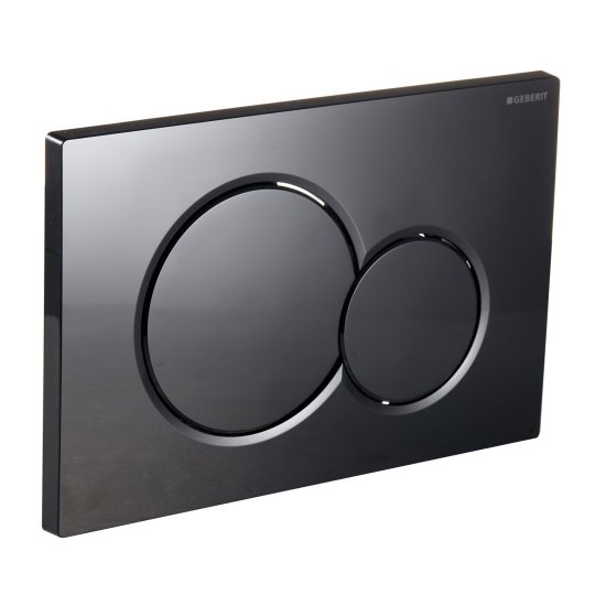 Клавиша смыва для инсталляций Geberit Sigma черная (115.770.DW.5)